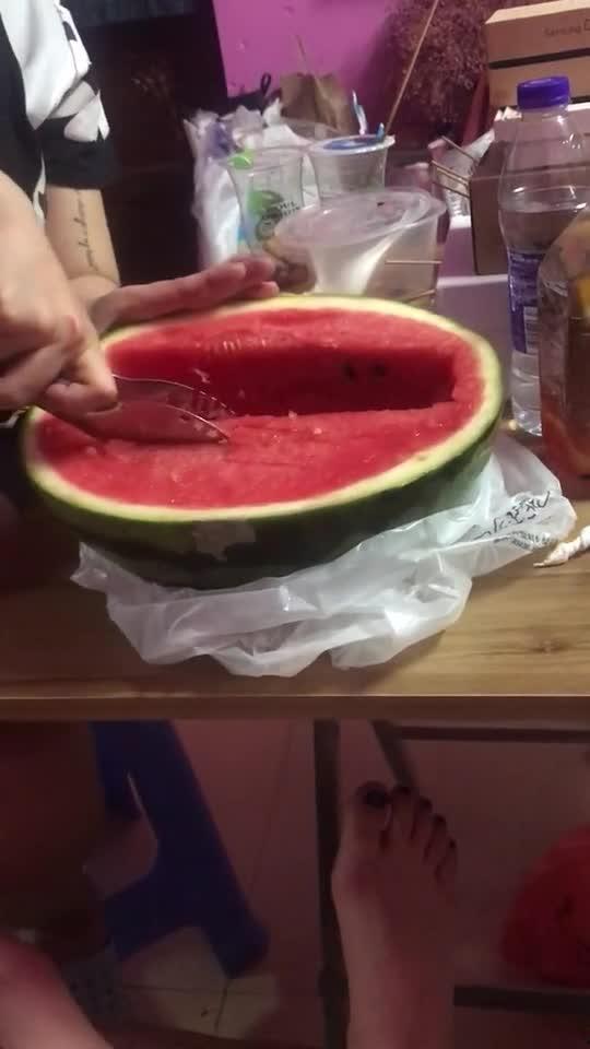 吃瓜神器自制视频